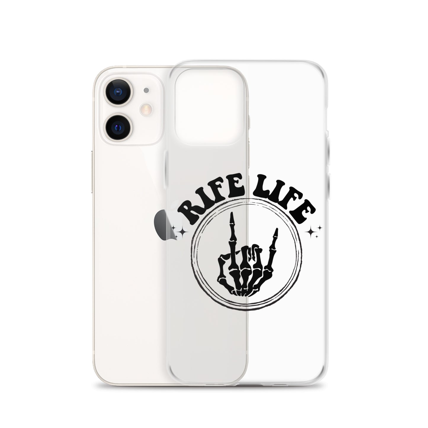 Rife Life Clear Case for iPhone®