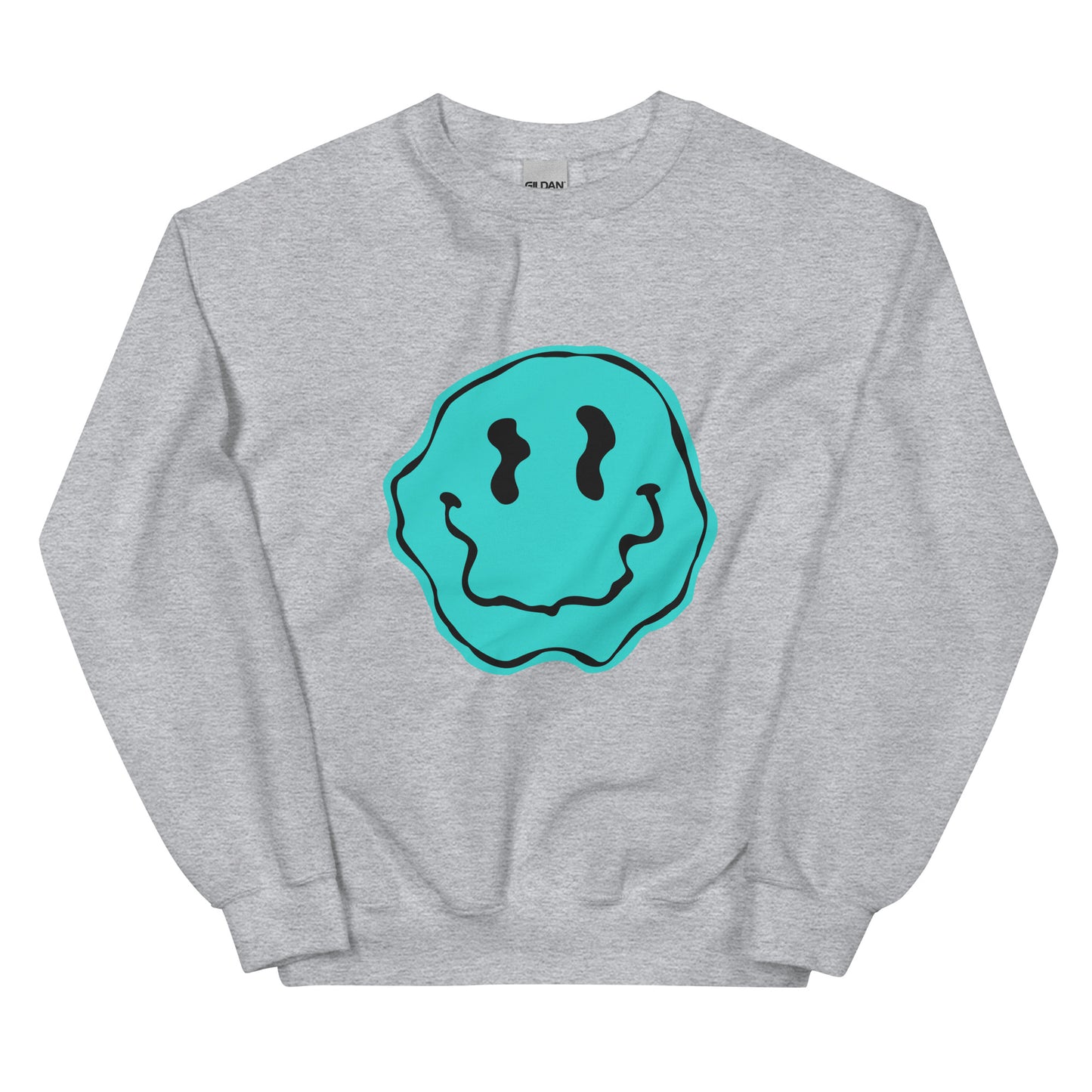 Blue Smiley Sweatshirt
